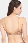 Rosaline Cyber Grove Double Layered Non Wired 3/4th Coverage T-Shirt Bra (Pack of 2) - Multicolor — thumbnail 3